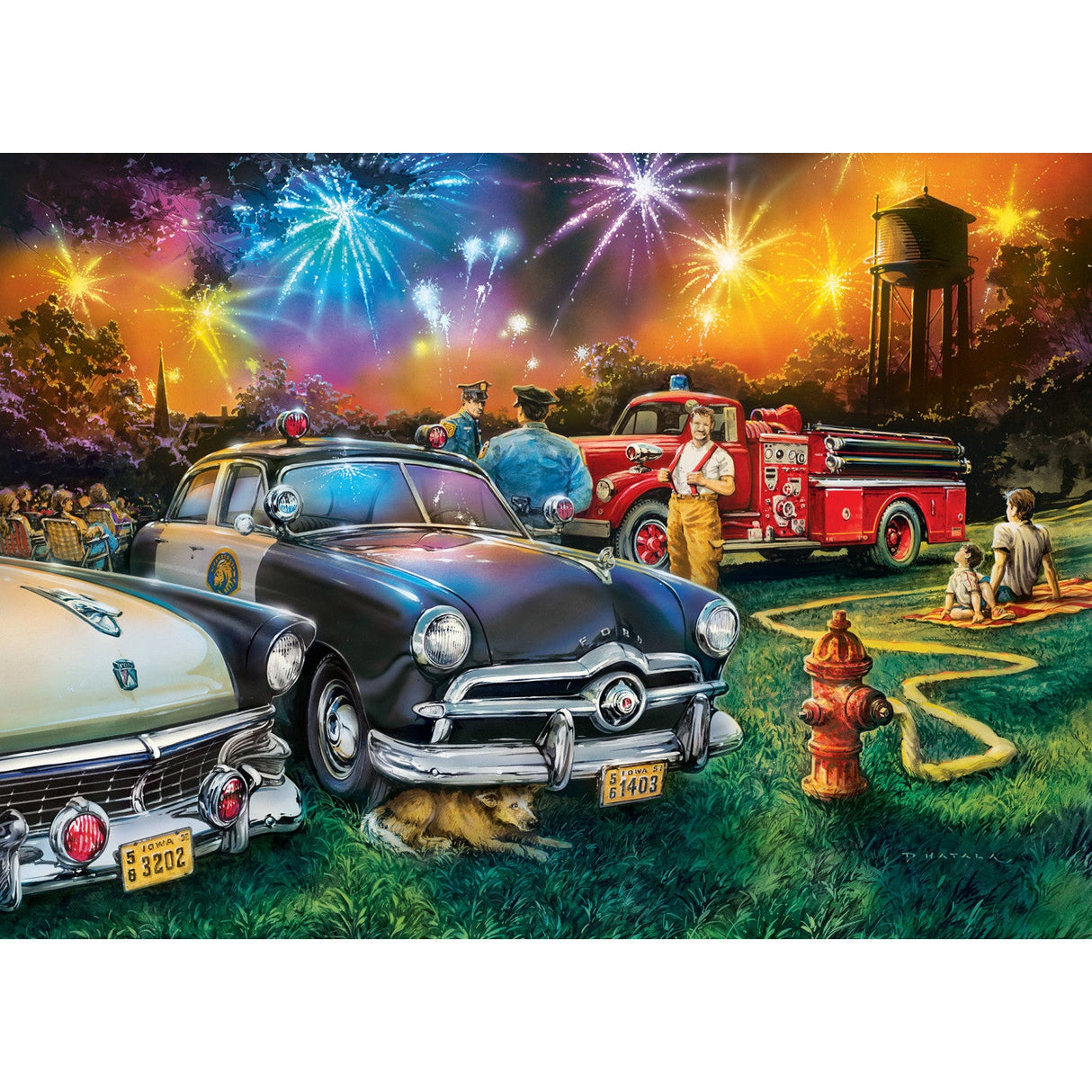 Hometown Heroes - Safety First 1000 Piece Jigsaw Puzzle