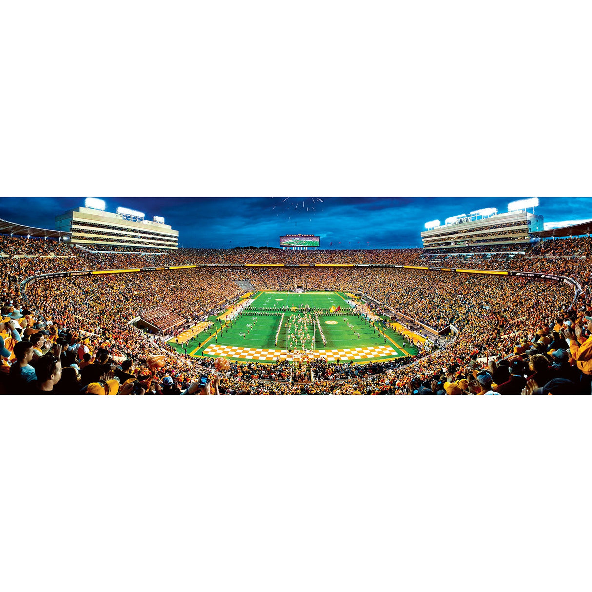 Tennessee Volunteers - 1000 Piece Panoramic Jigsaw Puzzle - End View