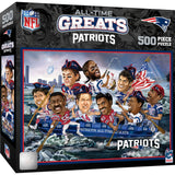 New England Patriots - All Time Greats 500 Piece Jigsaw Puzzle