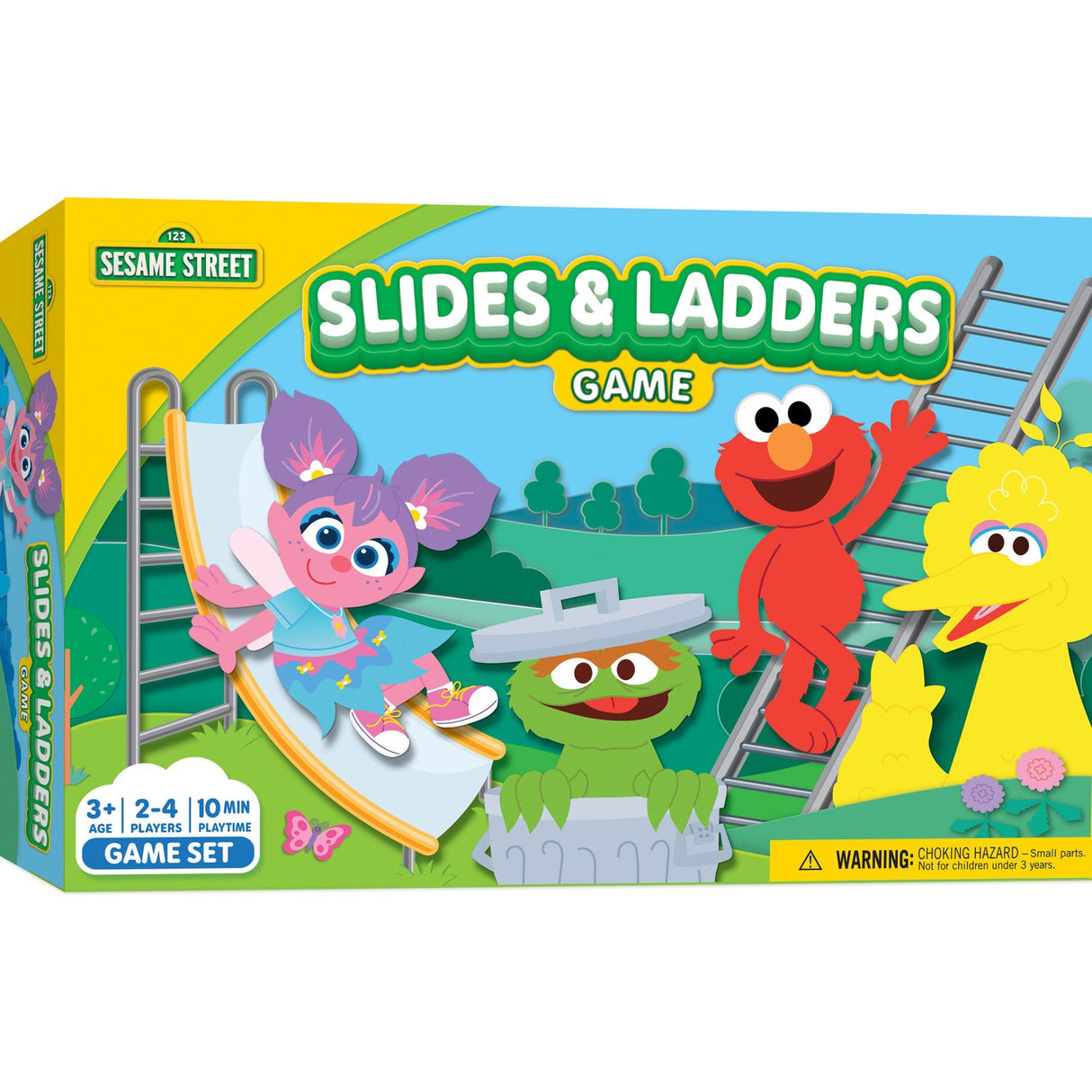 Sesame Street Playground Fun - Slides & Ladders Board Game