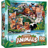 World of Animals - Forest Friends 100 Piece Jigsaw Puzzle