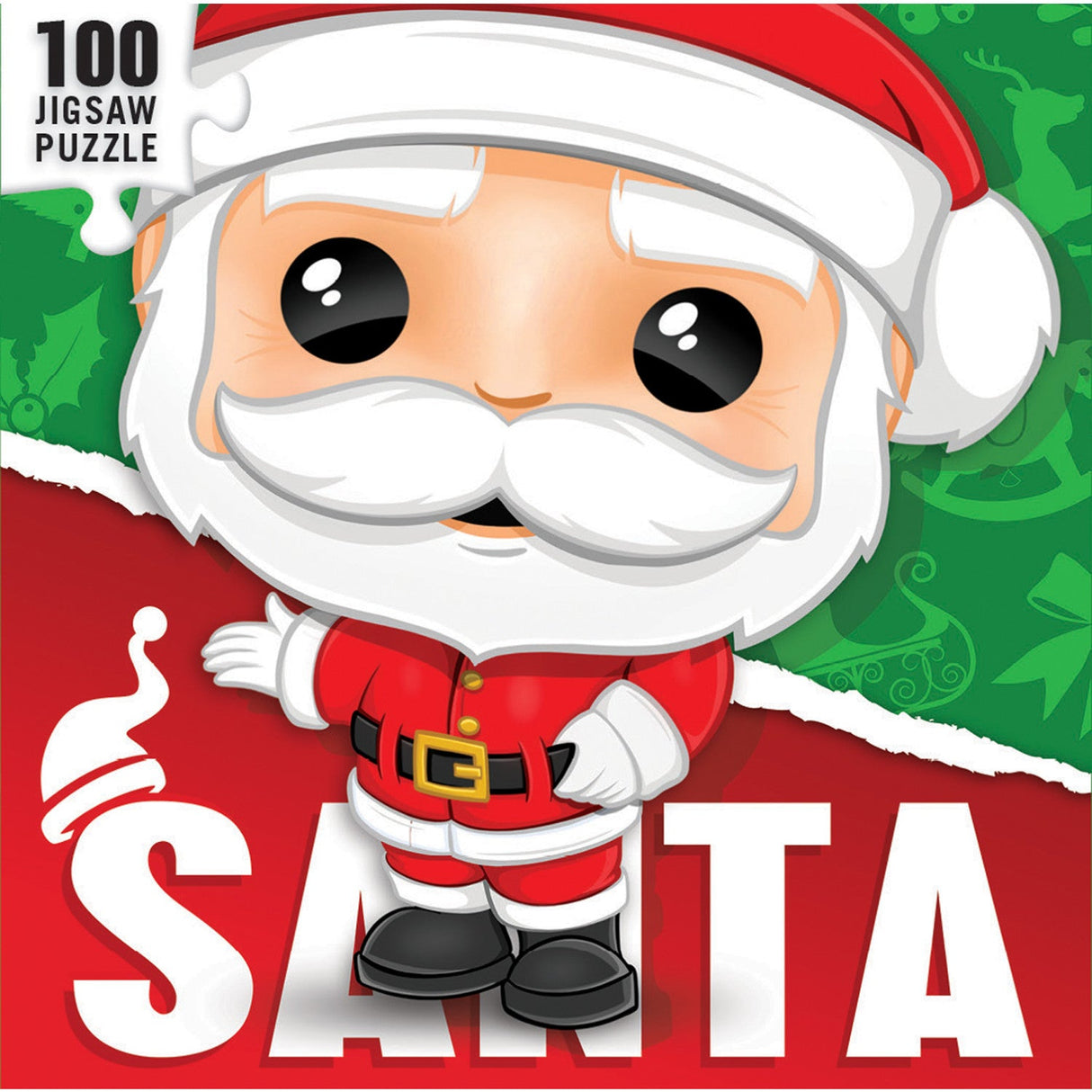 Santa 100 Piece Jigsaw Puzzle