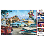 Cruisin' Route 66 - On the Road Again 1000 Piece Jigsaw Puzzle