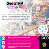 Greatest Hits - 70's Artists 1000 Piece Jigsaw Puzzle