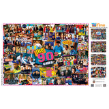 TV Time - 90's Shows 1000 Piece Jigsaw Puzzle