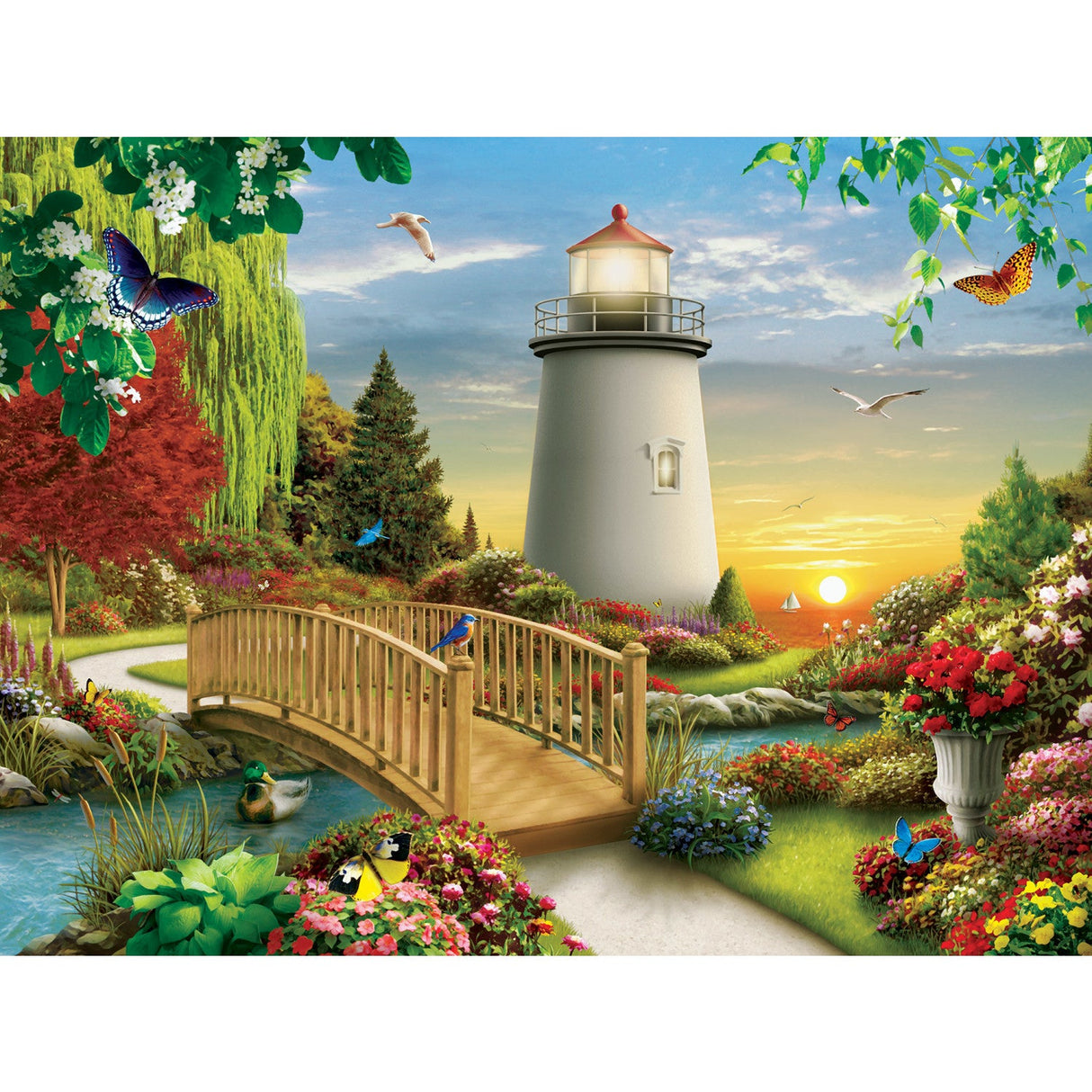 Lazy Days - Dawn of Light 750 Piece Jigsaw Puzzle