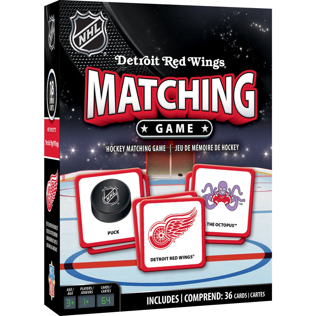 Detroit Red Wings Matching Game