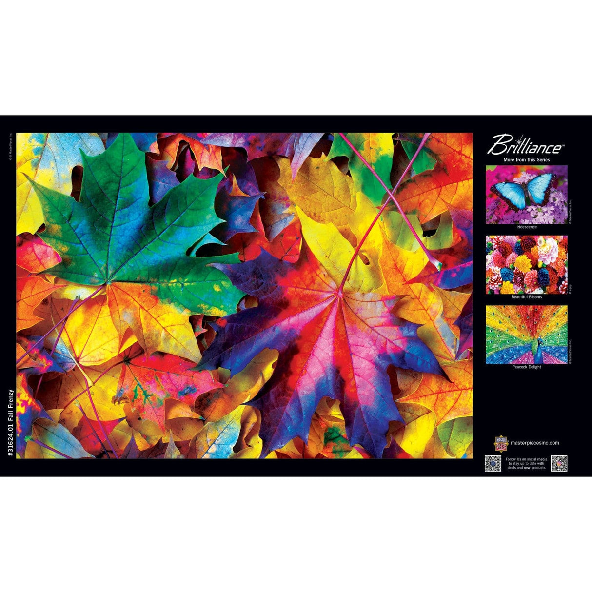 Brilliance - Fall Frenzy 500 Piece Jigsaw Puzzle