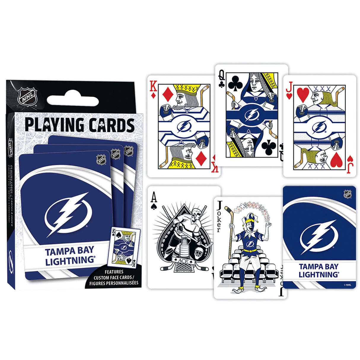 Tampa Bay Lightning Playing Cards - 54 Card Deck