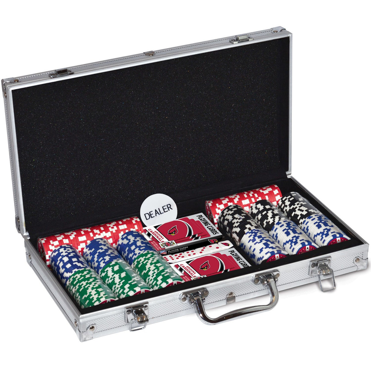 Arizona Cardinals 300 Piece Poker Set