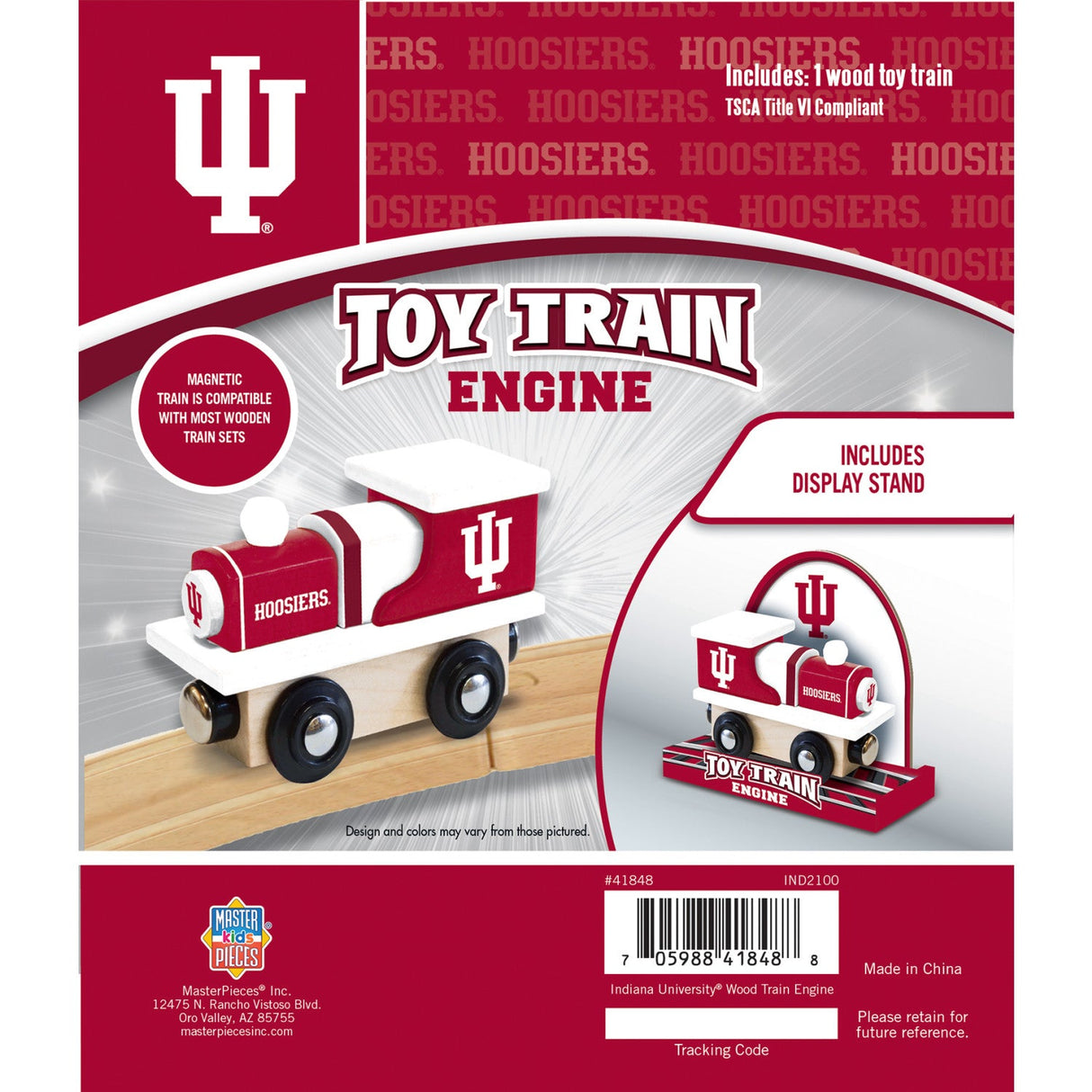 Indiana Hoosiers Toy Train Engine