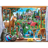 Family Time - Peeking Through 400 Piece Jigsaw Puzzle