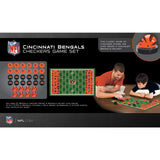 Cincinnati Bengals Checkers Board Game