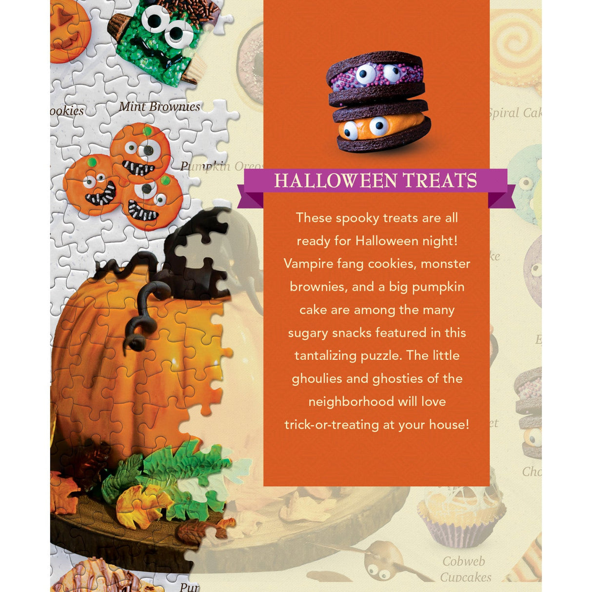 Scrumptious - Halloween Treats 1000 Piece Jigsaw Puzzle