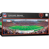 Chicago Bears - 1000 Piece Panoramic Jigsaw Puzzle - Center View