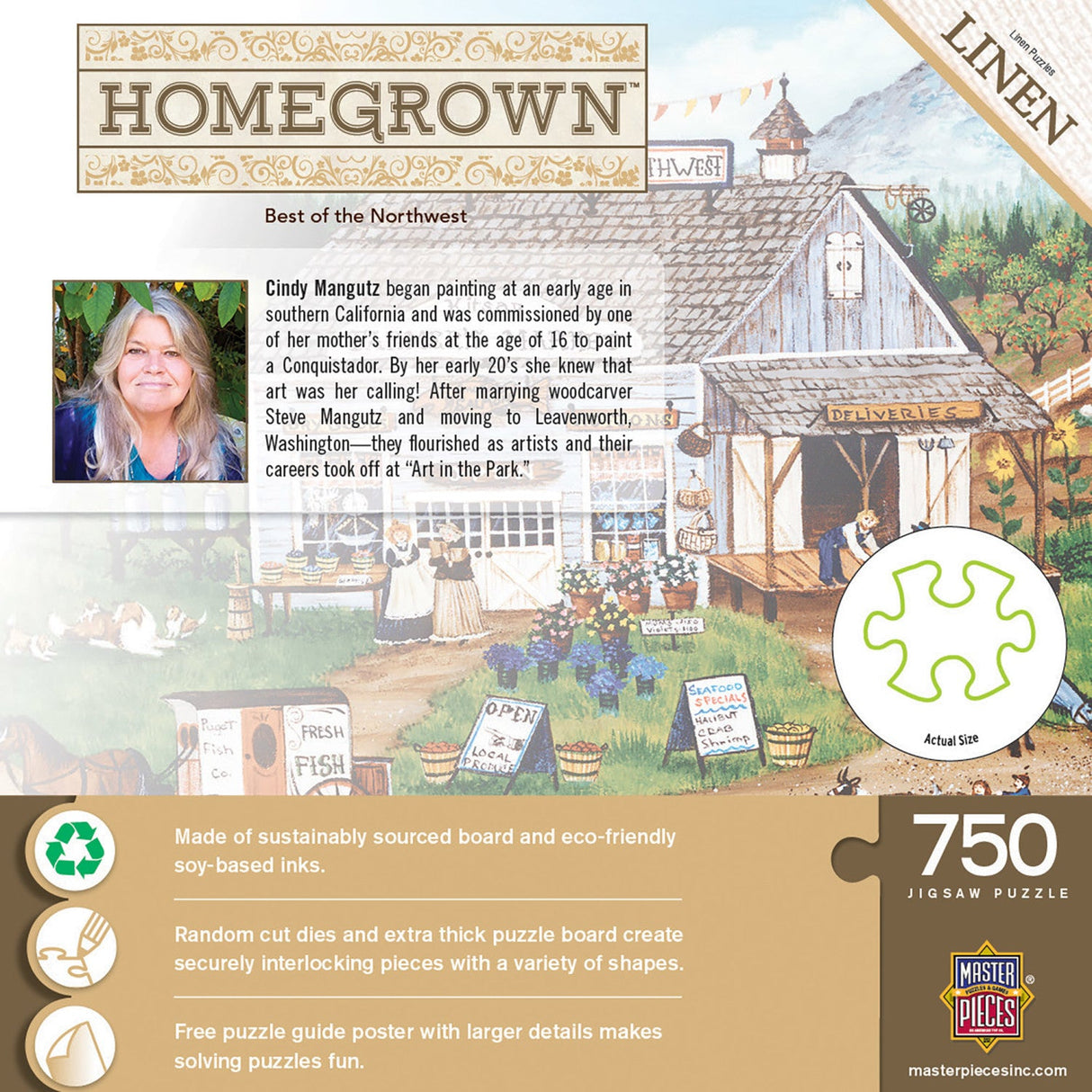 Homegrown - Best of the Northwest 750 Piece Jigsaw Puzzle