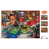 Man Cave - Basement Bliss 1000 Piece Jigsaw Puzzle