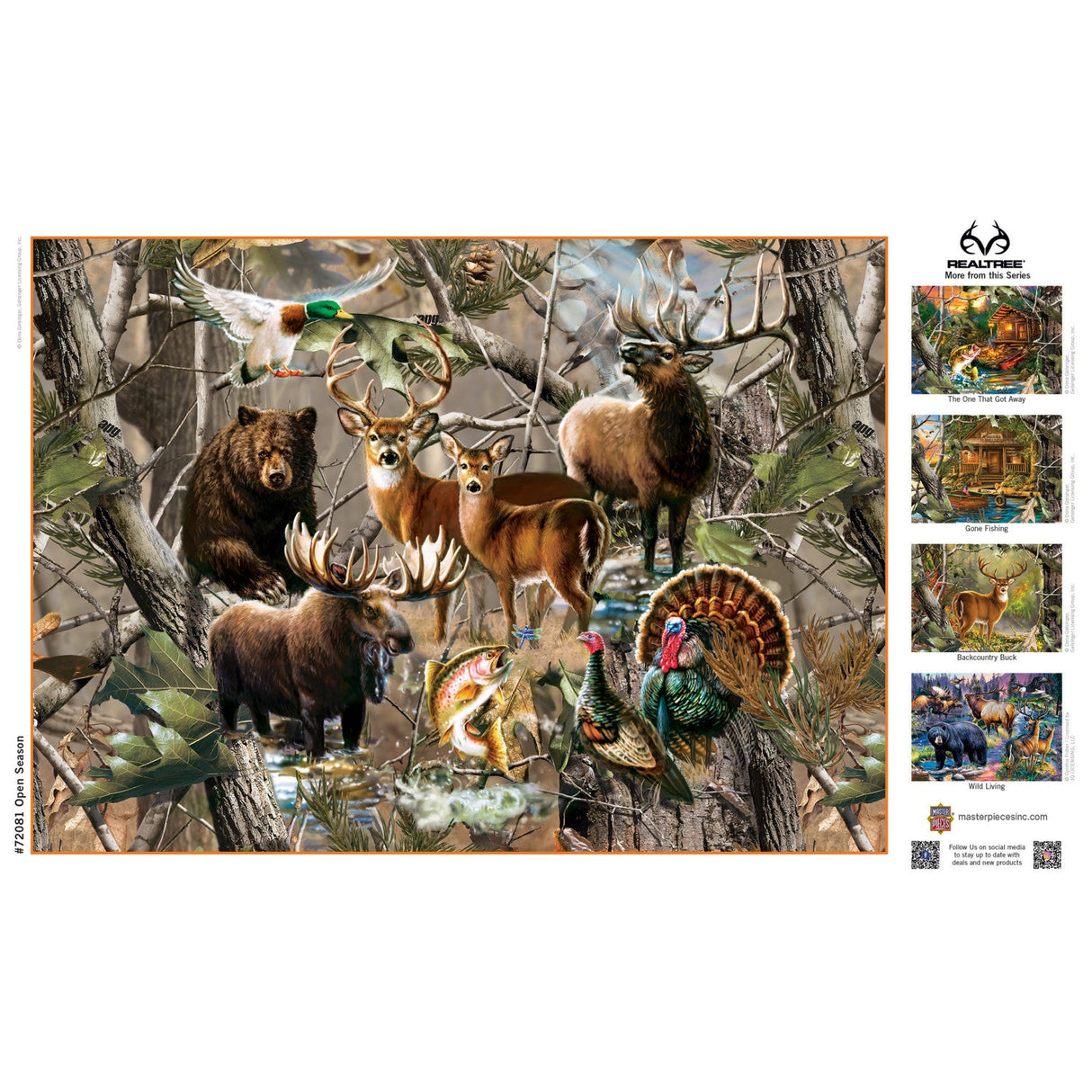 Realtree - Open Season 1000 Piece Jigsaw Puzzle