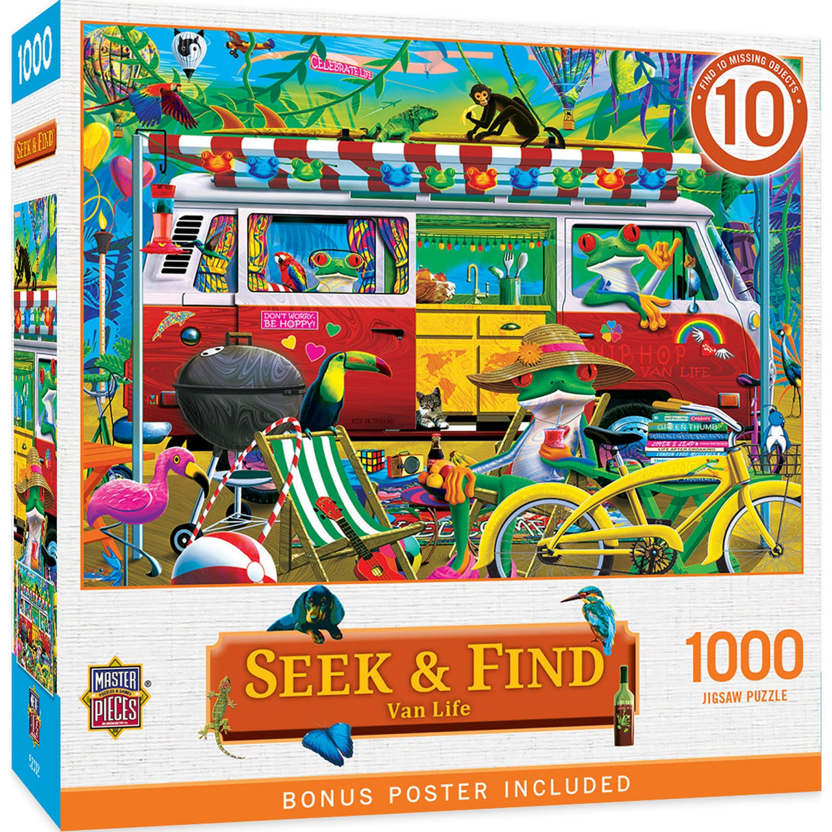 Seek & Find - Van Life 1000 Piece Jigsaw Puzzle