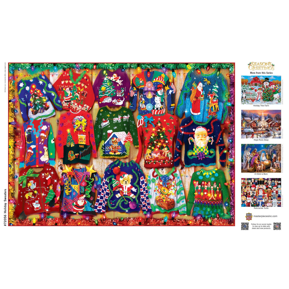 Season's Greetings - Holiday Sweaters 1000 Piece Jigsaw Puzzle