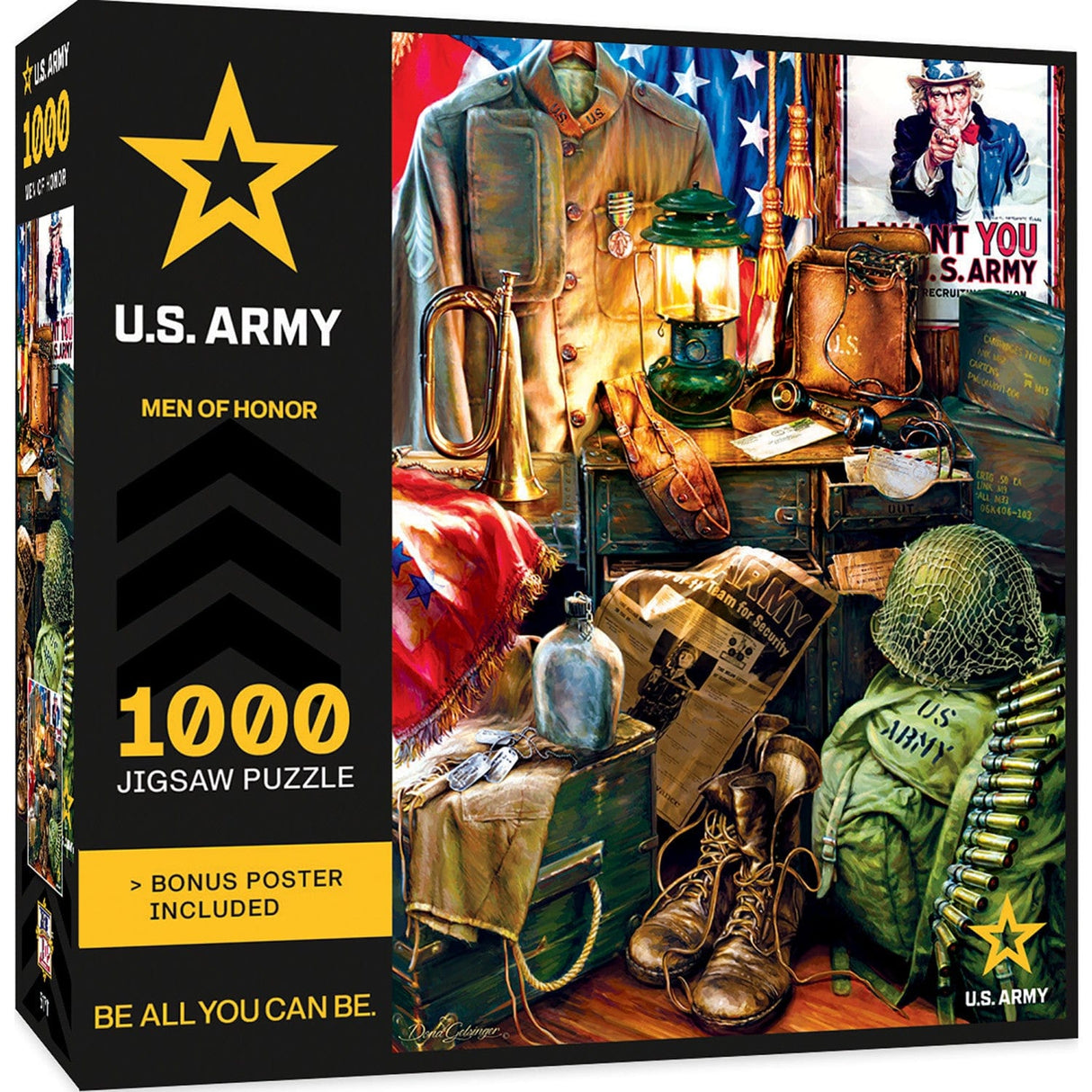 U.S. Army - Men of Honor 1000 Piece Jigsaw Puzzle