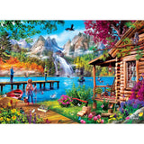 Time Away - Fishing with Pappy 1000 Piece Jigsaw Puzzle