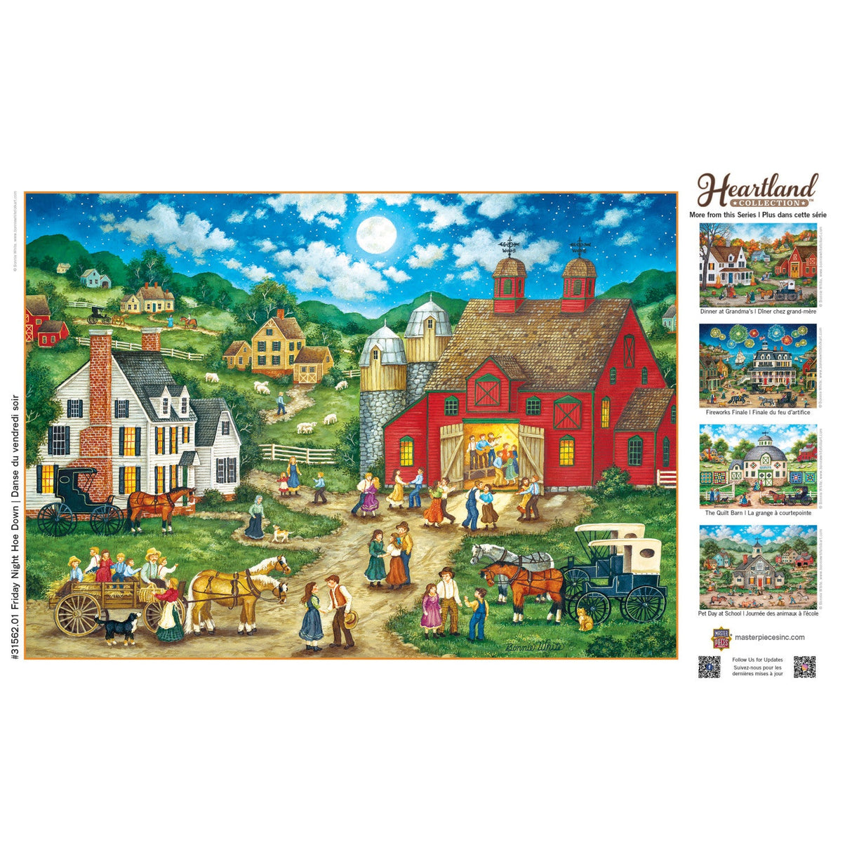 Heartland - Friday Night Hoe Down 500 Piece Jigsaw Puzzle