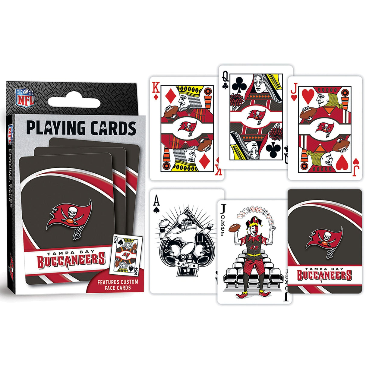 Tampa Bay Buccaneers Playing Cards - 54 Card Deck