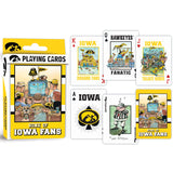 Iowa Hawkeyes Fan Deck Playing Cards - 54 Card Deck