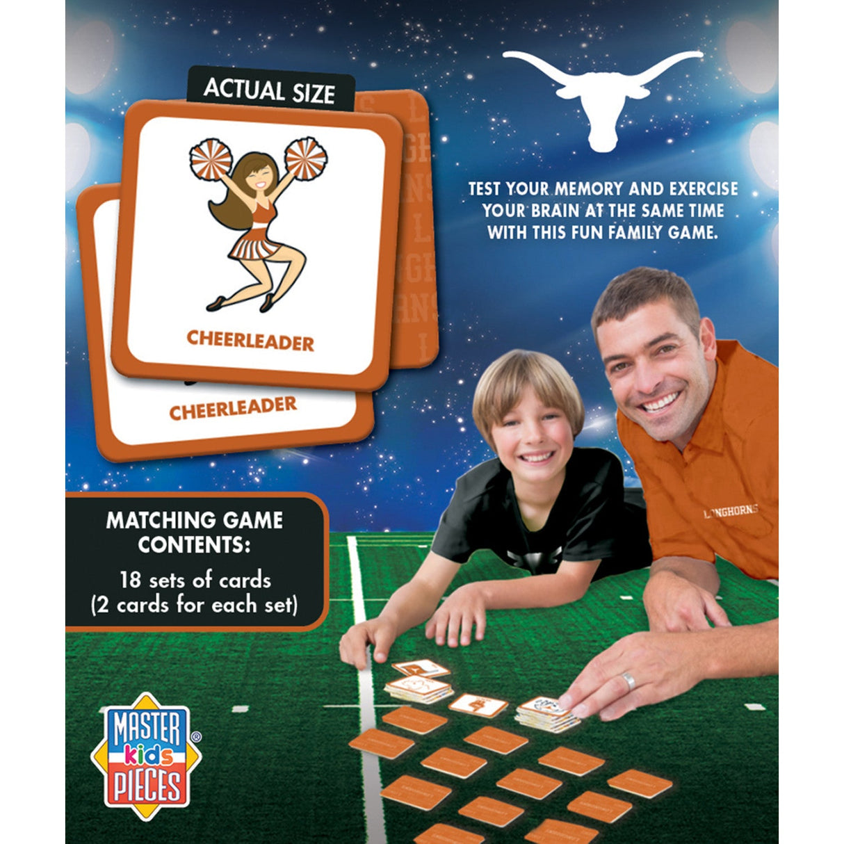 Texas Longhorns Matching Game