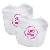 Green Bay Packers - Baby Bibs 2-Pack - Pink Logo