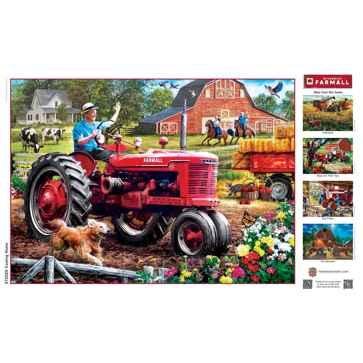 Farmall - Coming Home 1000 Piece Jigsaw Puzzle