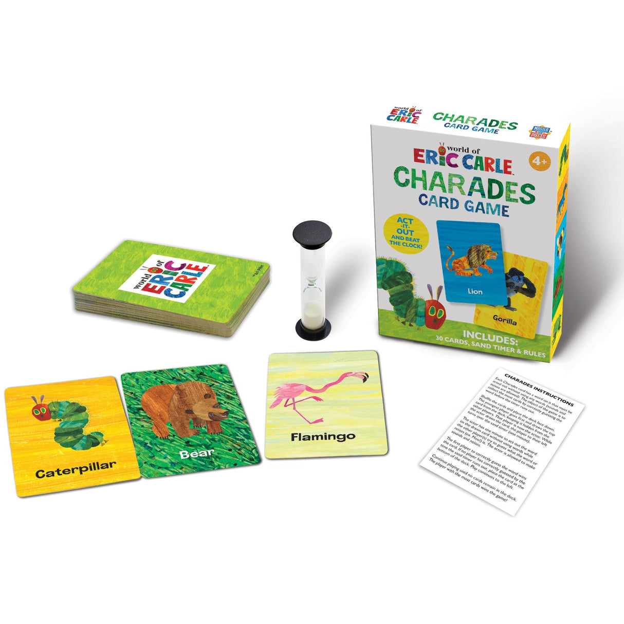 World of Eric Carle Charades Travel Card Game