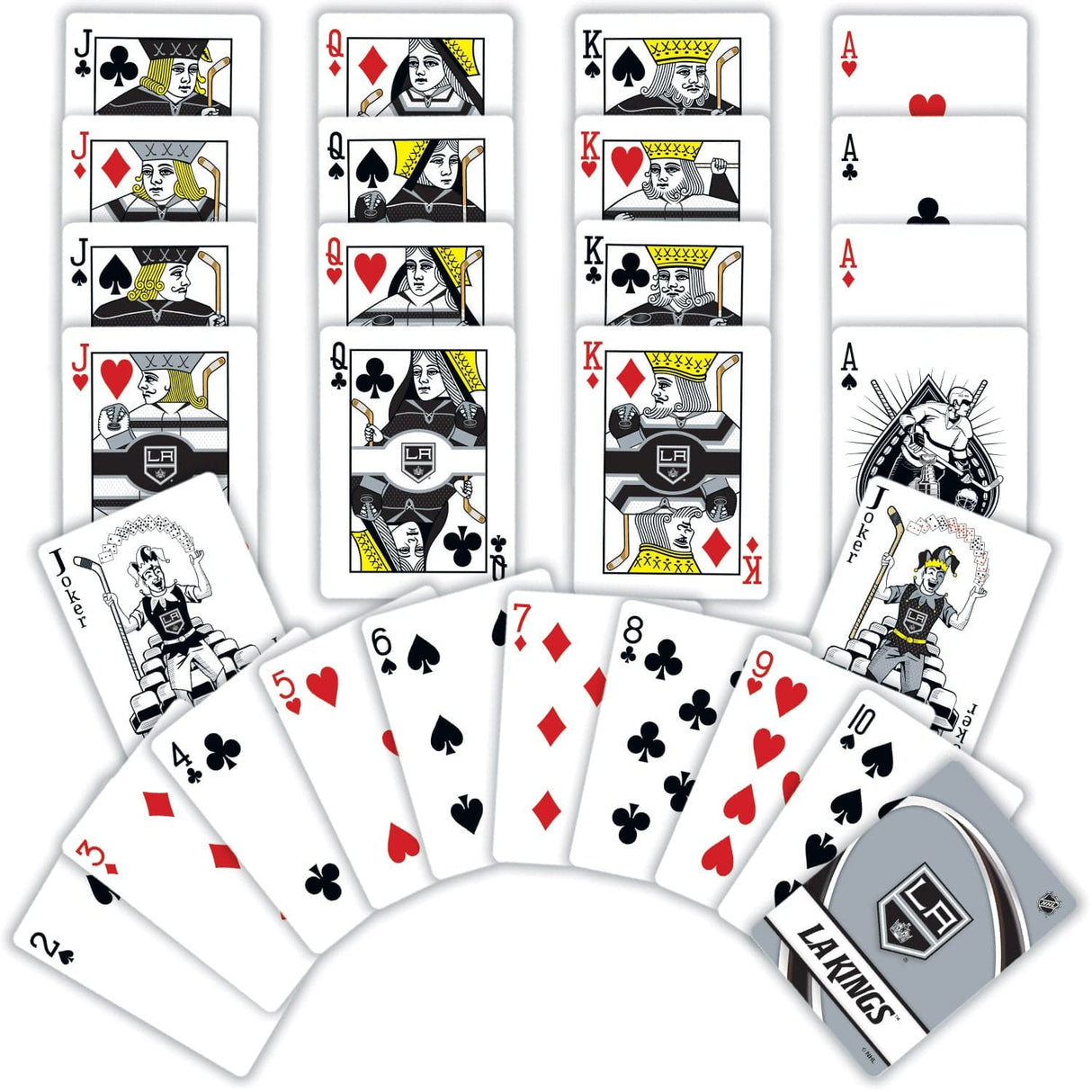 Los Angeles Kings Playing Cards - 54 Card Deck