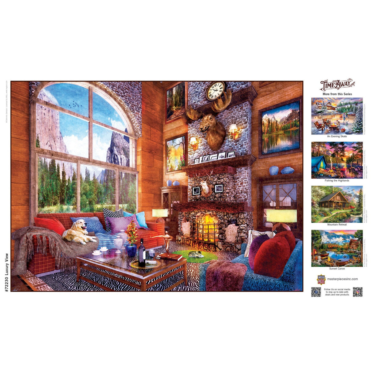 Time Away - Luxury View 1000 Piece Jigsaw Puzzle