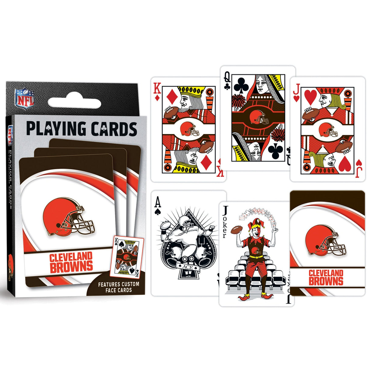 Cleveland Browns Playing Cards - 54 Card Deck