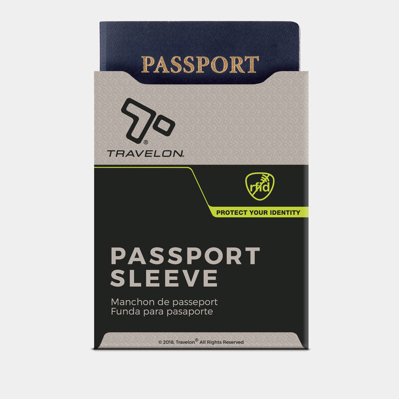 Funda para pasaporte con bloqueo RFID de Travelon