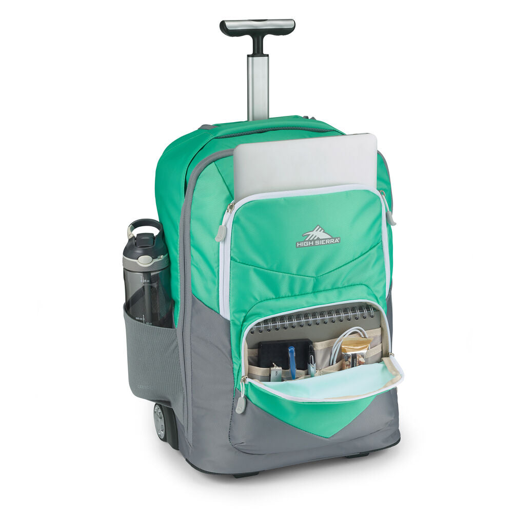 Freewheel Pro Wheeled Backpack by High Sierra