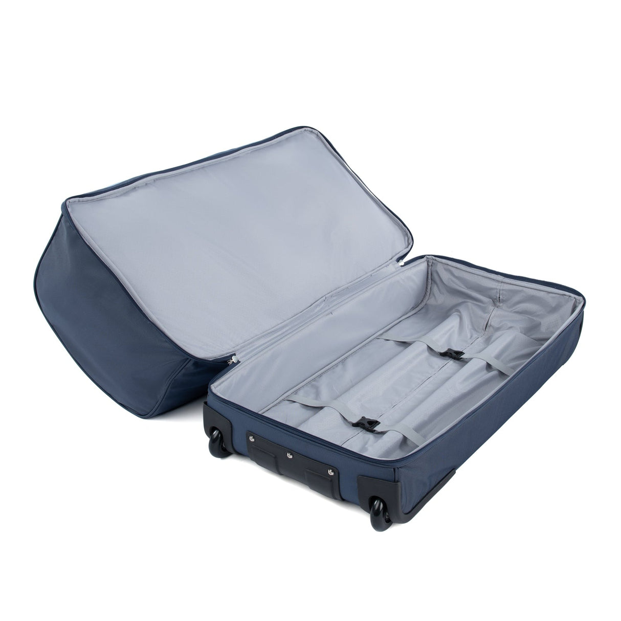 Bolsa de viaje con ruedas y fondo abatible Roadtrip de 30" con cubos de embalaje de Travelpro