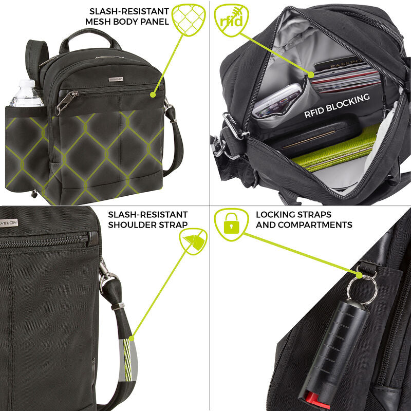 Anti-Theft Concealed Carry Collection Tour Bag by Travelon (43048)
