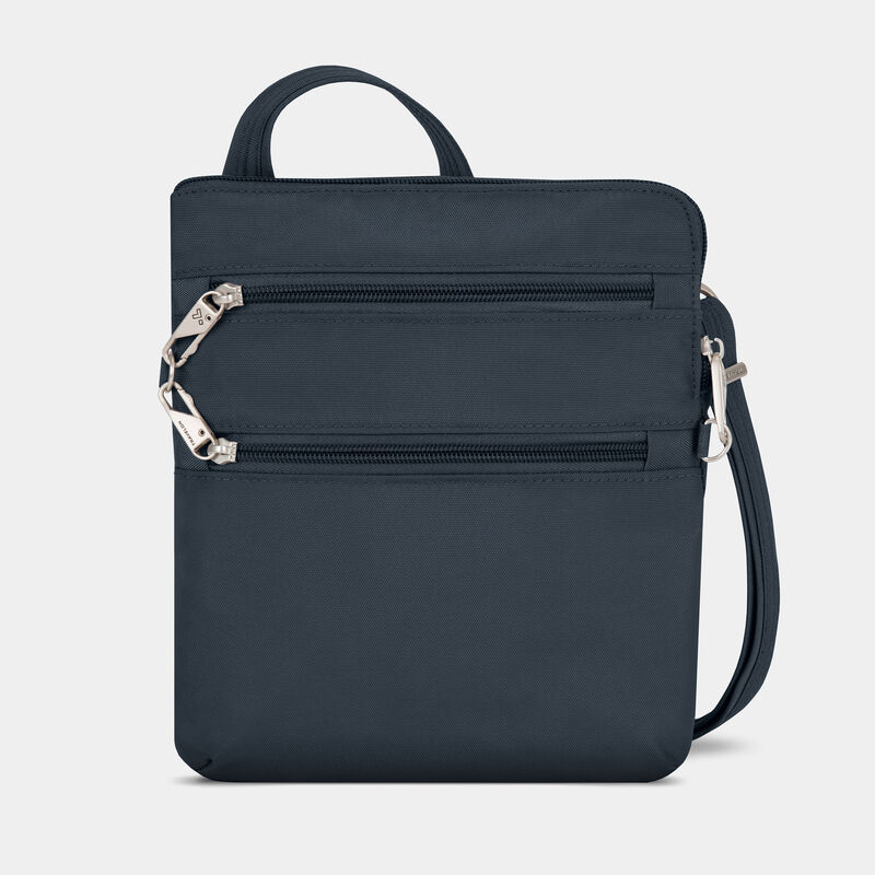Anti-Theft Classic Collection Slim Double Zip Crossbody by Travelon (43116)