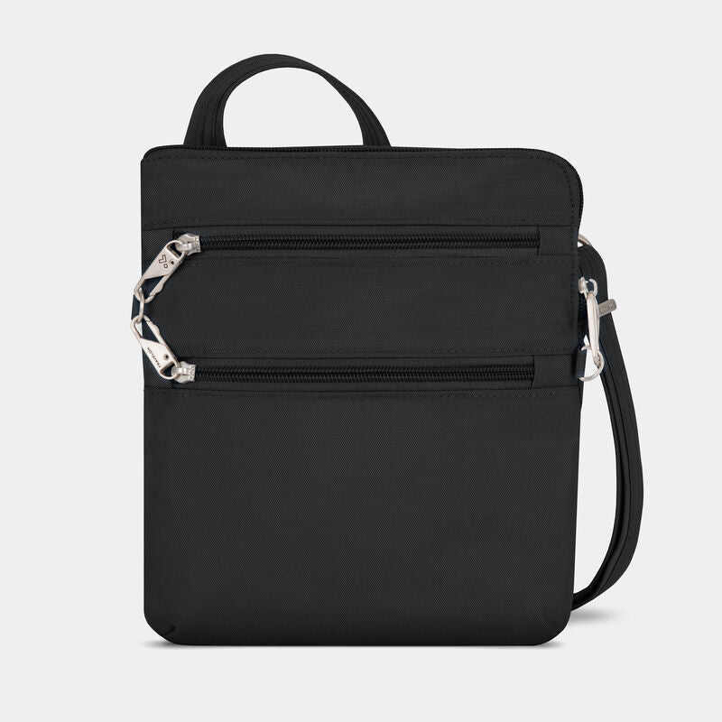 Anti-Theft Classic Collection Slim Double Zip Crossbody by Travelon (43116)