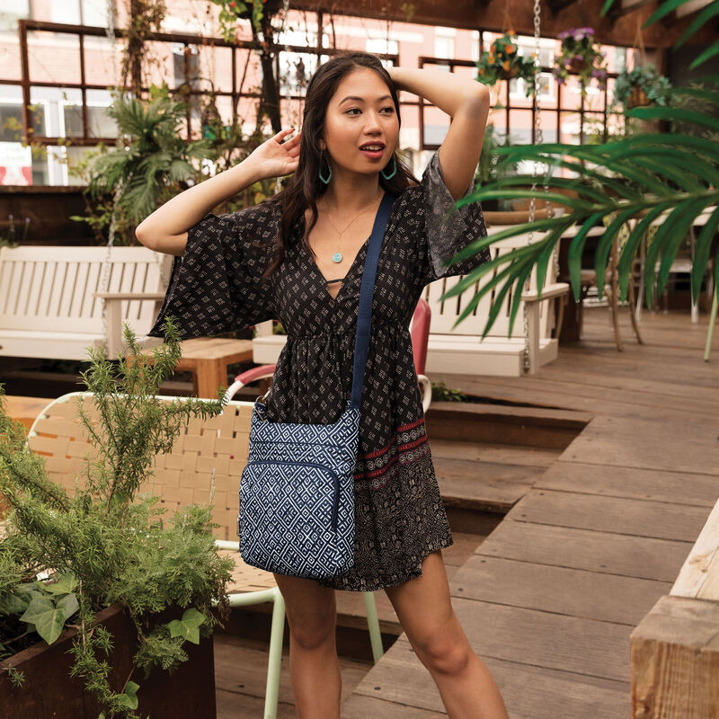 Anti-Theft Boho Collection N/S Crossbody by Travelon (43221)