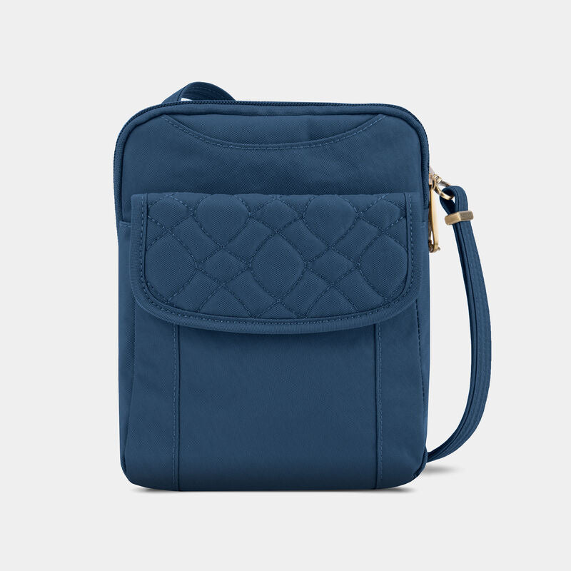 Anti-Theft Signature Collection Quilted Slim Pouch by Travelon (43322)