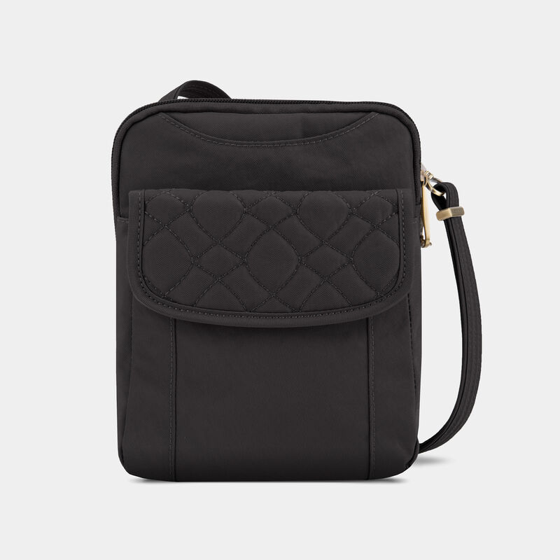 Anti-Theft Signature Collection Quilted Slim Pouch by Travelon (43322)