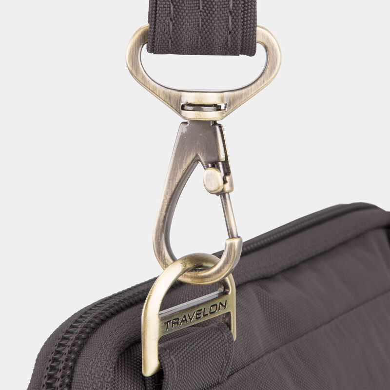 Anti-Theft Signature Collection Quilted Slim Pouch by Travelon (43322)