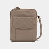 Anti-Theft Signature Collection Quilted Slim Pouch by Travelon (43322)
