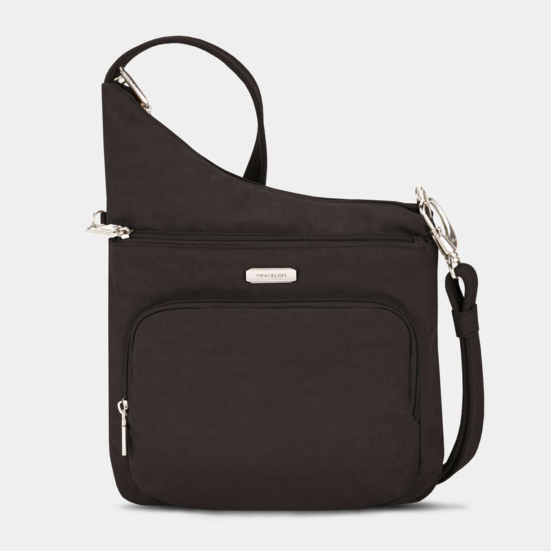 Anti-Theft Essentials Collection North/South Asymmetric Crossbody Bag by Travelon (43487)