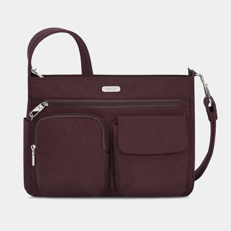 Anti-Theft Essentials Collection Patch Pocket Crossbody by Travelon (43489)