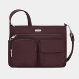 Anti-Theft Essentials Collection Patch Pocket Crossbody by Travelon (43489)